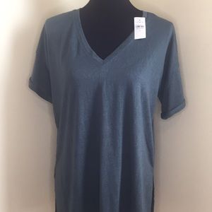 Loft Green V-Neck Size Medium
